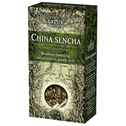 zelený čaj china sencha