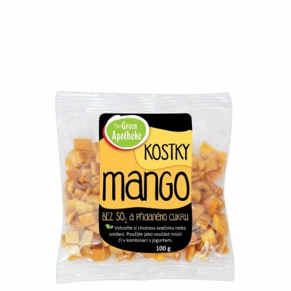 sušené mango kostky