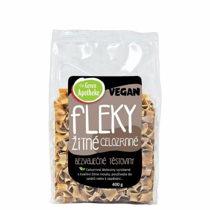 celozrné žitné fleky