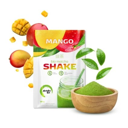 BIO Shake matcha mango bez lepku 30g