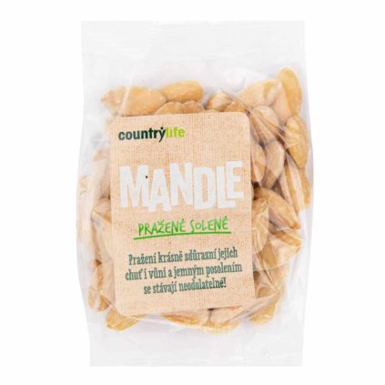 mandle pražené solené