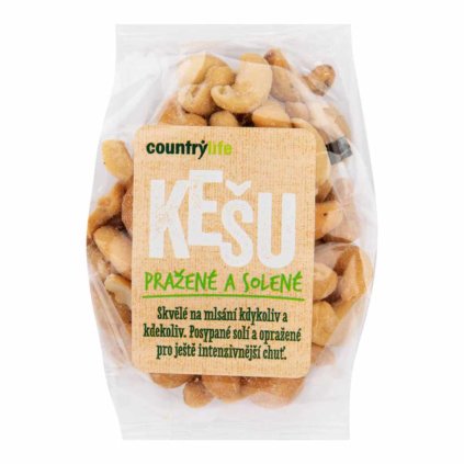 kešu pražené solené