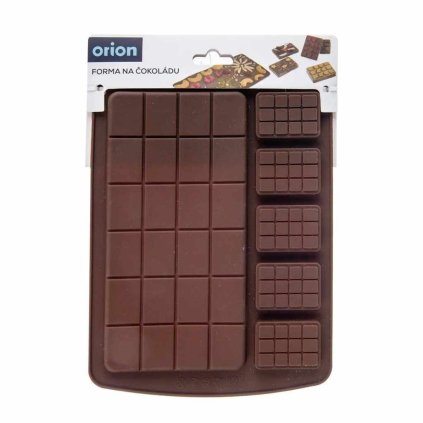 Orion Silikonová forma na čokoládu Tabulky (1x maxi, 5x mini)