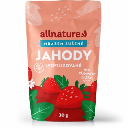 Jahody sušené mrazem