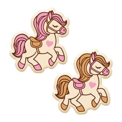 Günthart Koníci z bílé čokolády 6ks