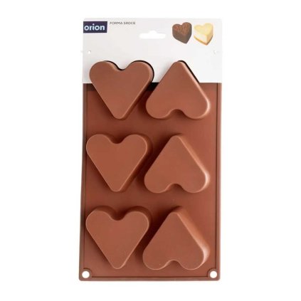 Orion SIlikonová forma Srdce 6ks