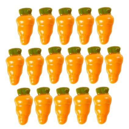 LEMAN Čokoládová dekorace Mrkvičky 16ks