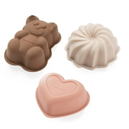 Tescoma Formičky na pečení (medvídek, srdce, bábovička) 6ks