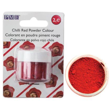PME Prachová barva Chilli Red
