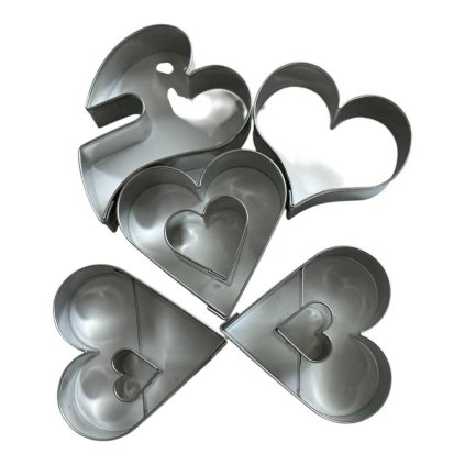 Sada vykrajovátek srdíčka Valentýn III. 1