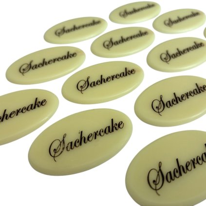 Čokoládová dekorace Sachercake 13ks
