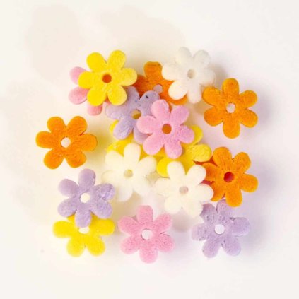 Günthart Cukrové kvítky barevné 30g