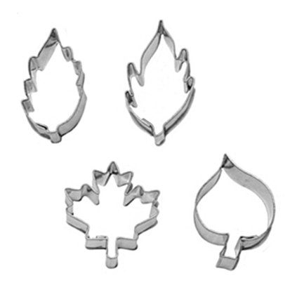 Sada vykrajovátek lístečky