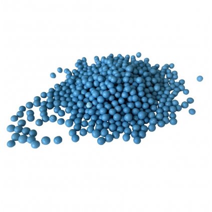Křupinky perličky modré 50g