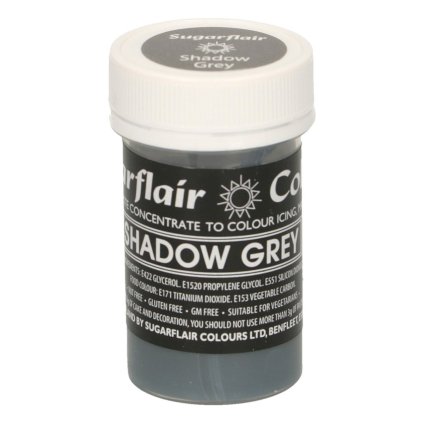 Gelová barva Sugarflair Shadow Grey