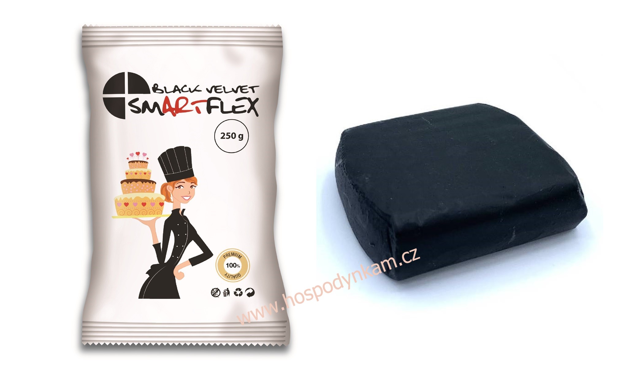 Smartflex Velvet - Black 250g