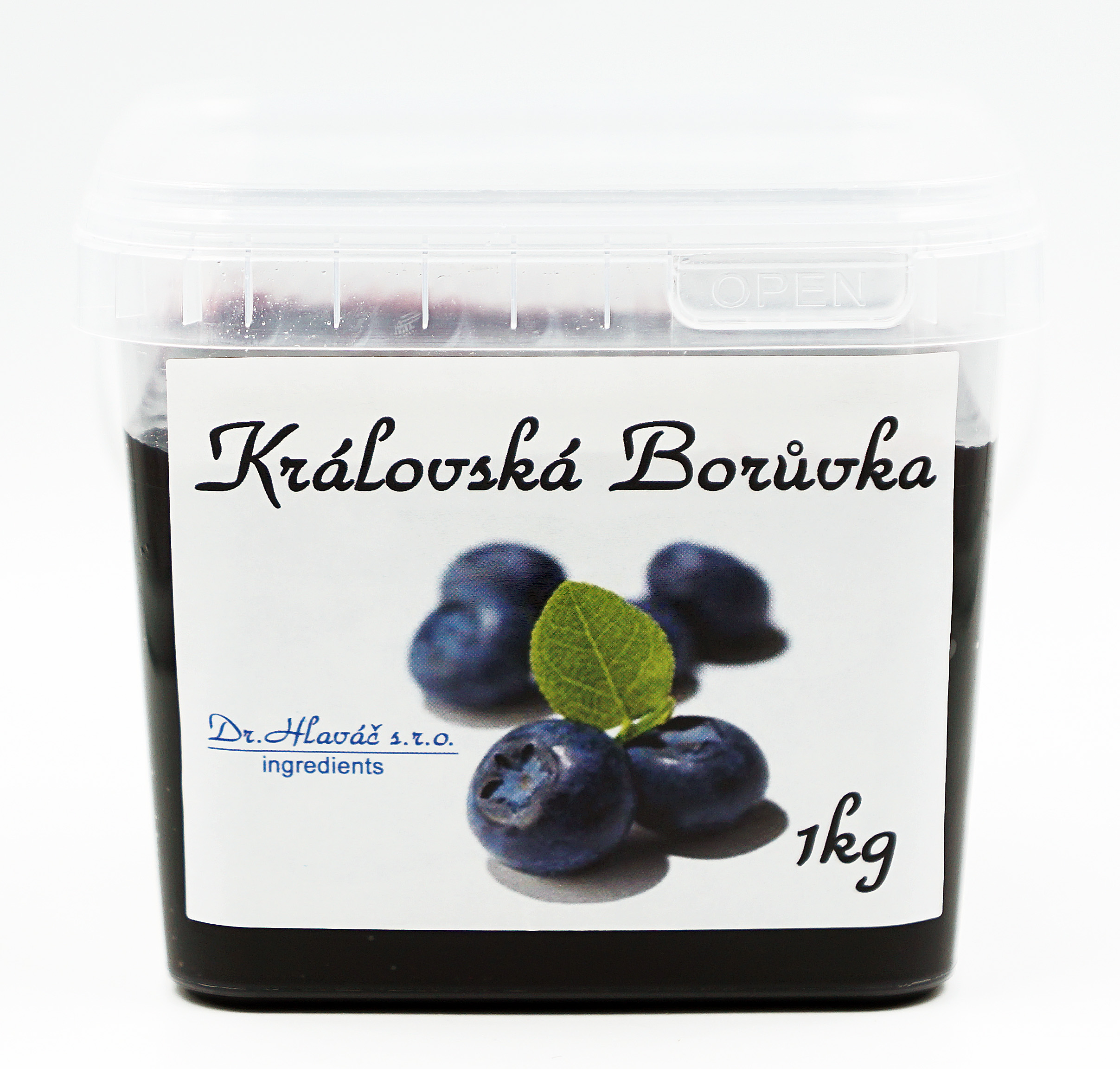 Dr. Hlaváč Džem Královská borůvka 1kg (termostabilní)