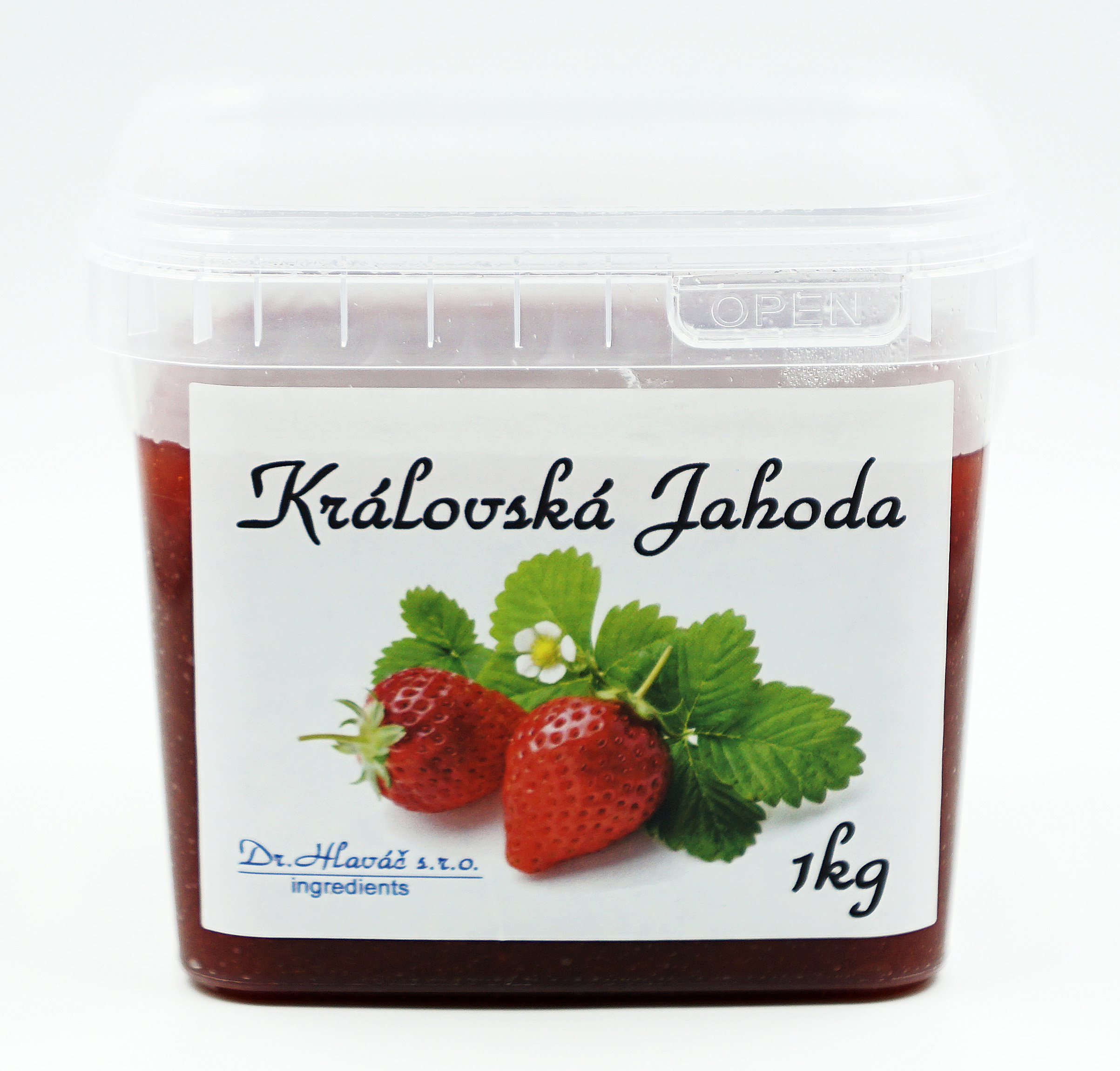 Dr. Hlaváč Džem Královská jahoda 1kg (termostabilní)