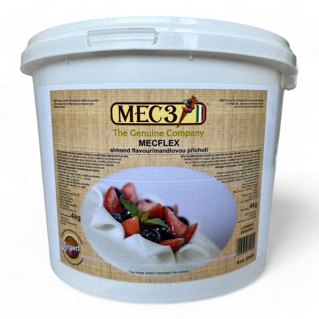 MECflex mandlová hmota Hmotnost: 4 kg