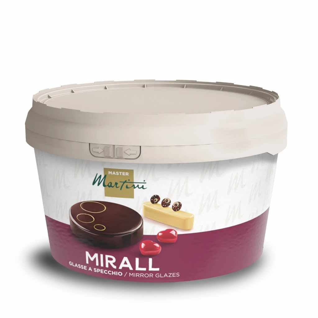 Levně Master Martini Zrcadlová poleva jahodová Mirall Strawberry 3kg