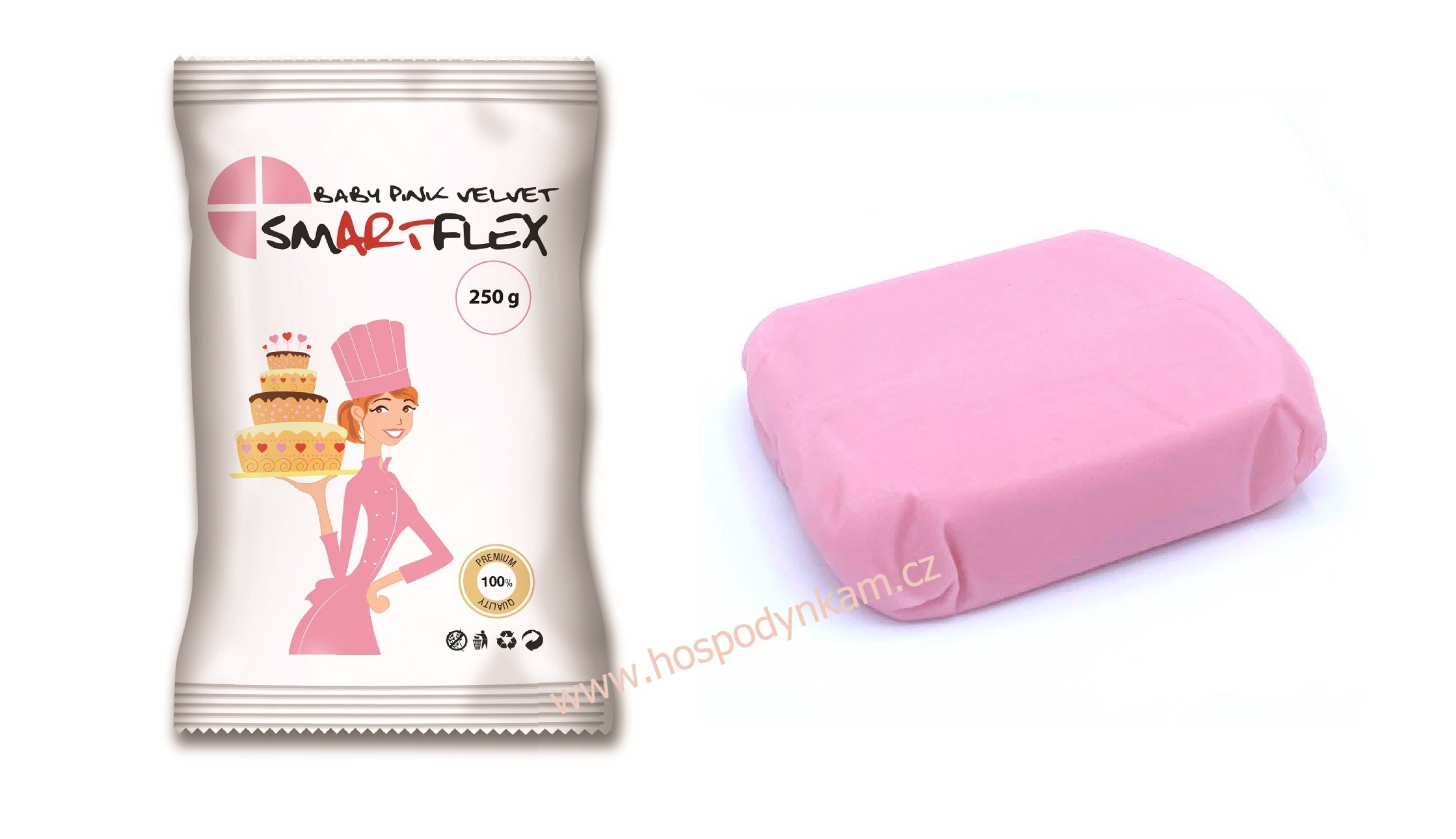 Smartflex Velvet - Baby Pink 250g