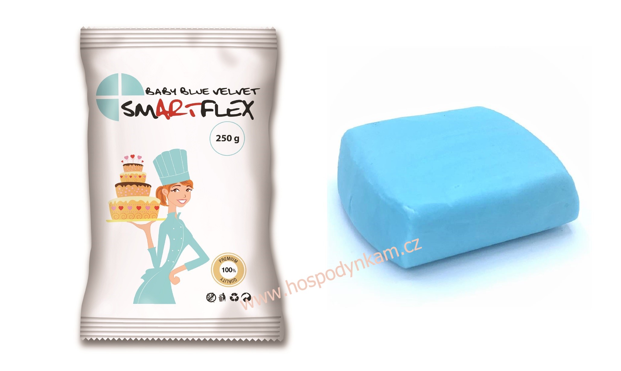 Smartflex Velvet - Baby Blue 250g