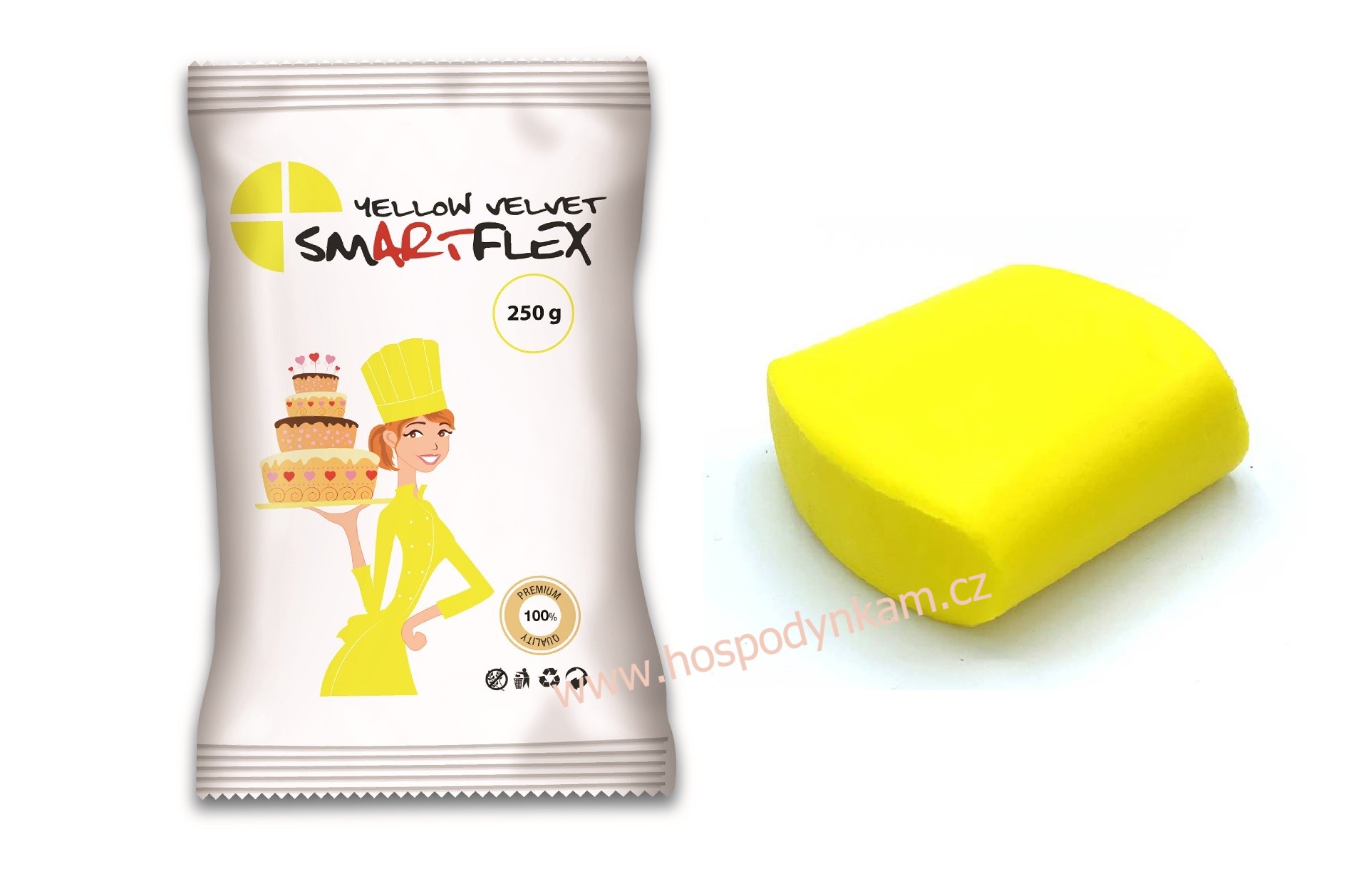 Smartflex Velvet - Yellow 250g
