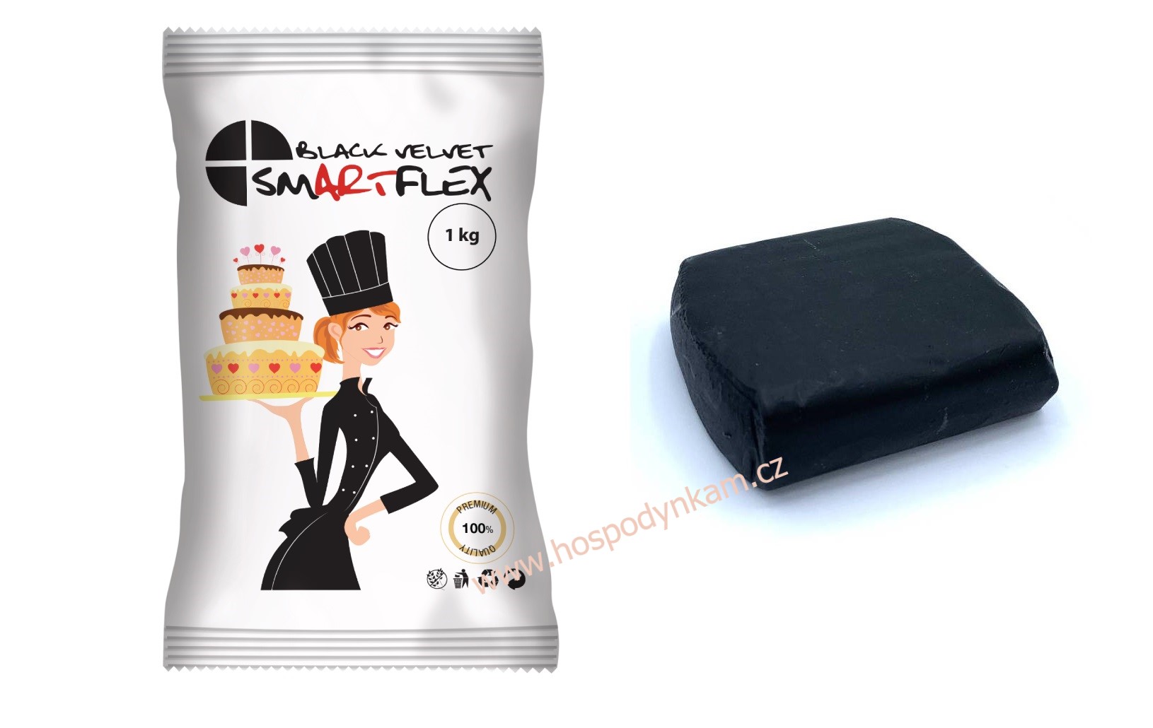 Smartflex Velvet - Black 1kg