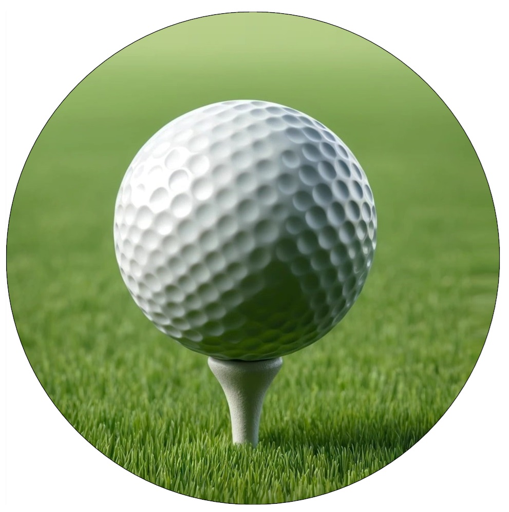 Jedlý papír golfový míček