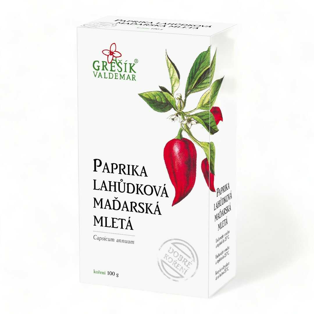 Valdemar Grešík Koření Paprika lahůdková maďarská 100g