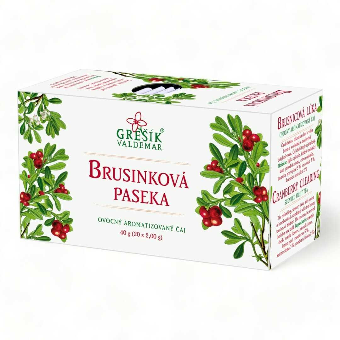 Valdemar Grešík Ovocný čaj Brusinková paseka