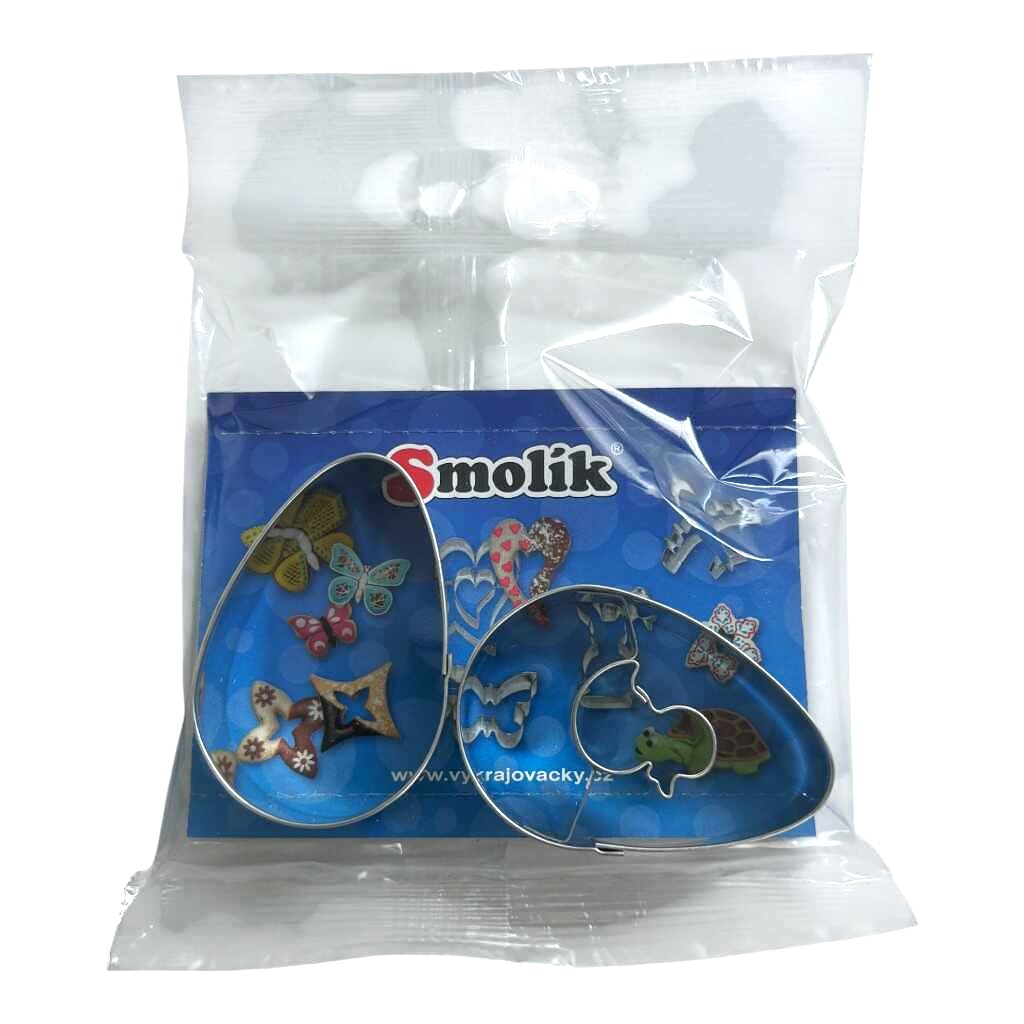 Smolík Cookie Sada vykrajovátek vajíčka s kuřátkem