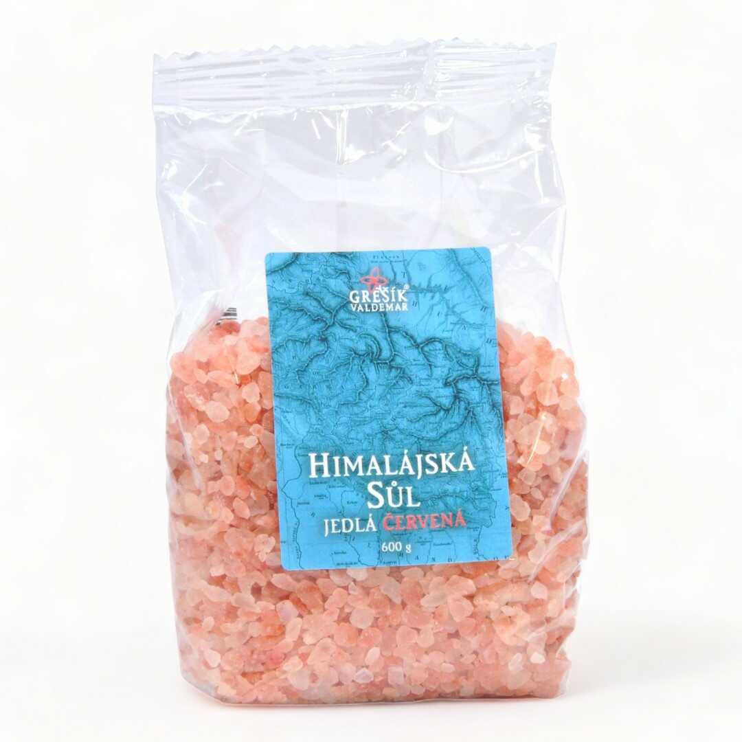 Valdemar Grešík Sůl Himalájská jedlá červená 600g