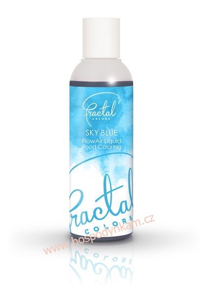 Fractal Barva do airbrush - světle modrá 100ml