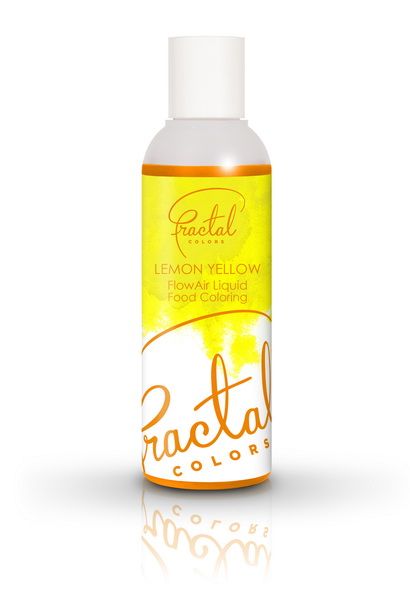 Fractal Barva do airbrush - žlutá 100ml