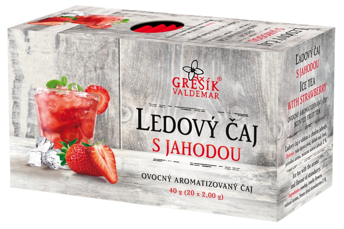 Valdemar Grešík Ledový čaj s jahodou