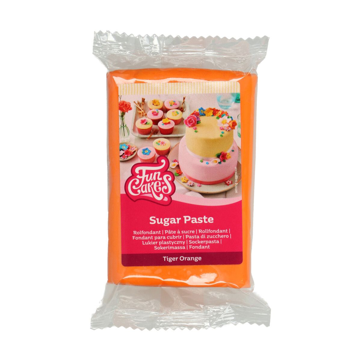 FunCakes Potahovací hmota Oranžová 250g