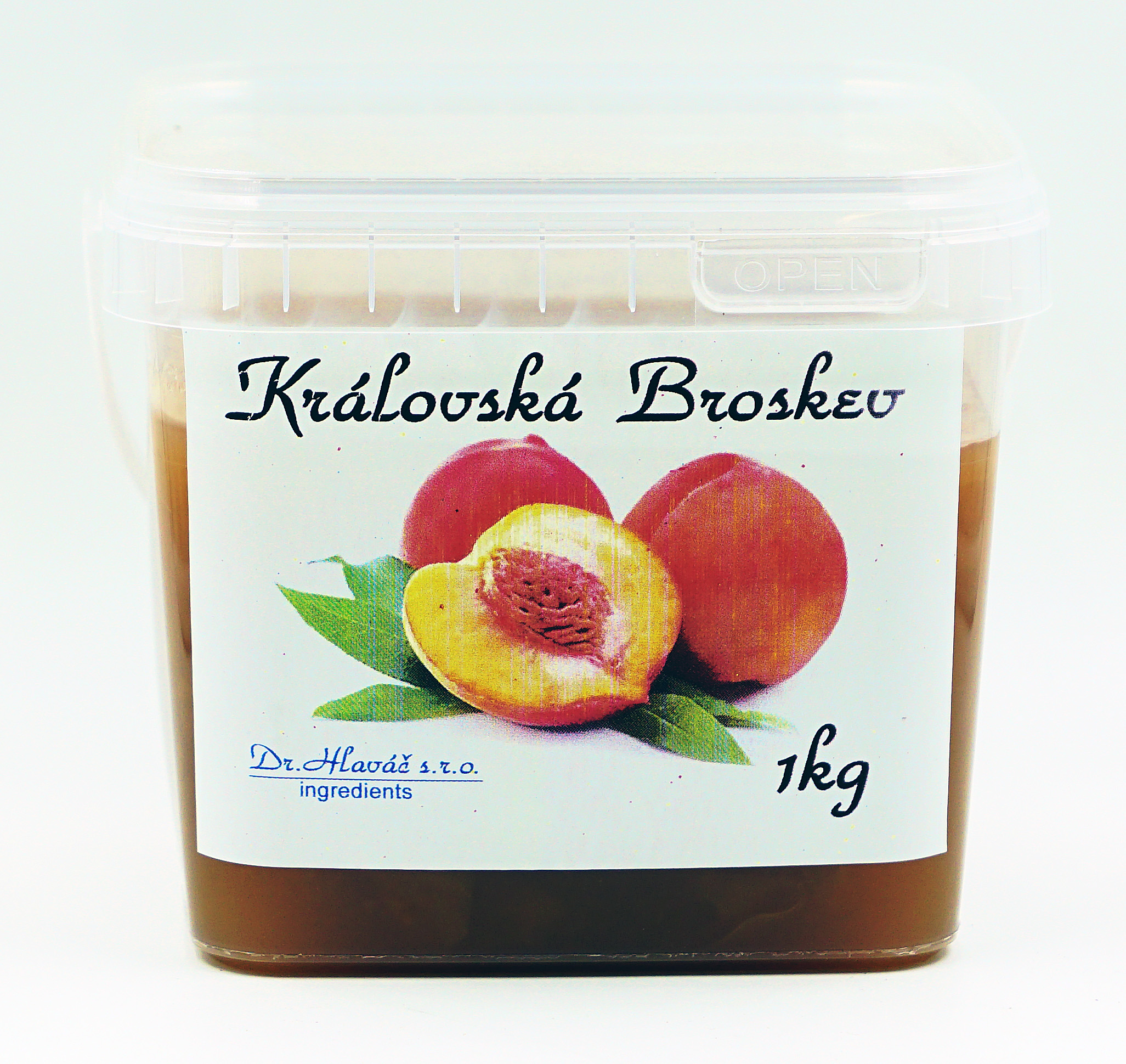 Dr. Hlaváč Džem Královská broskev 1kg (termostabilní)