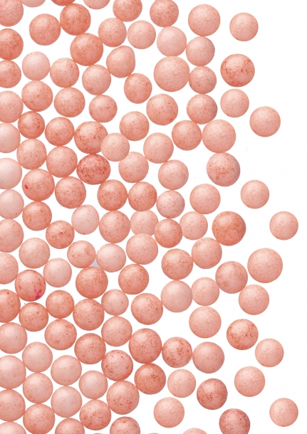 Křupinky - perličky broskvové 50g