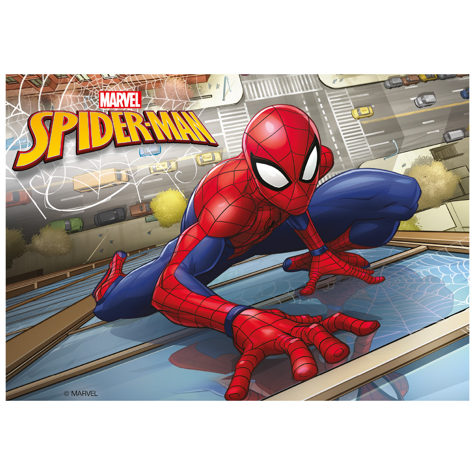 Fondánový obrázek Spiderman 15x21cm