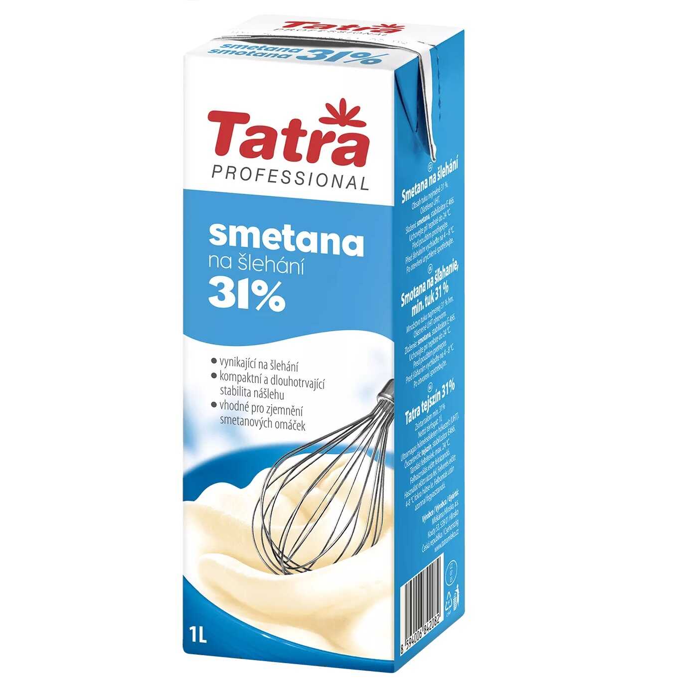 Tatra mléko Živočišná šlehačka Tatra 31% 1l