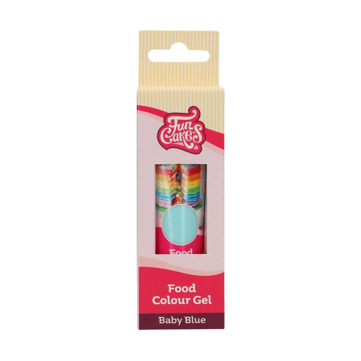 FunCakes Gelová barva Baby Blue 30g
