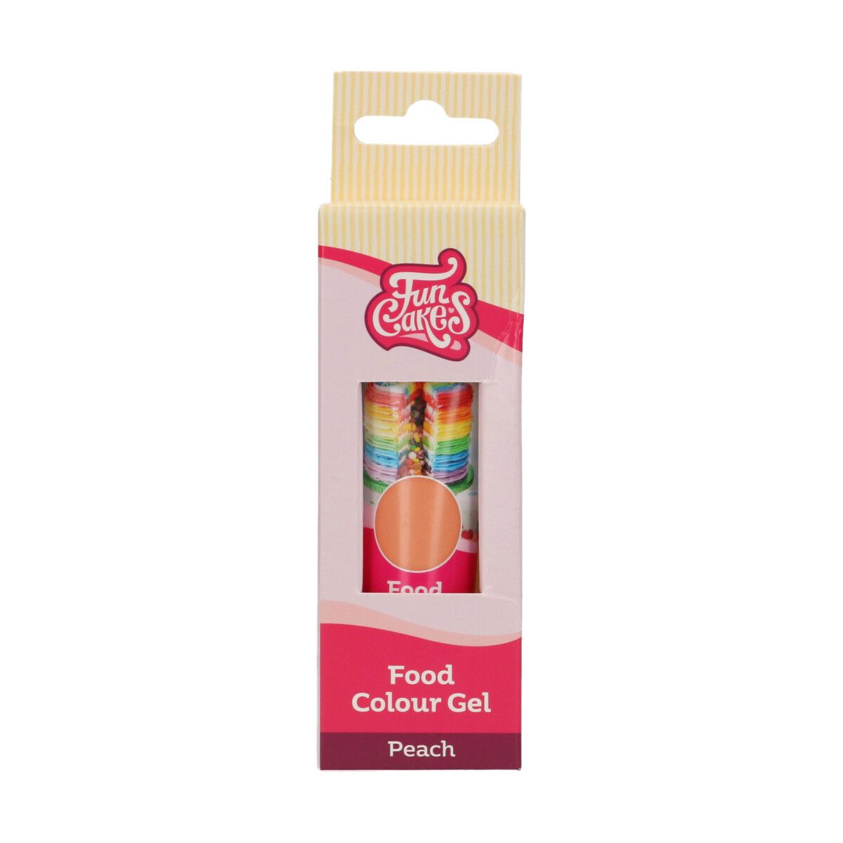 FunCakes Gelová barva Peach 30g