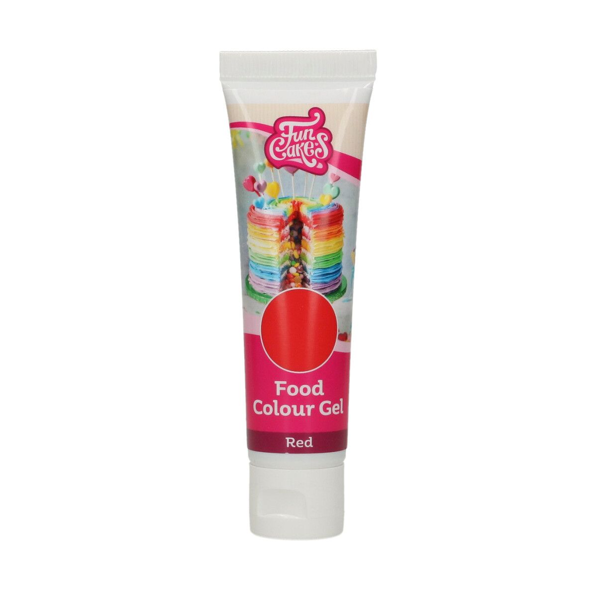 FunCakes Gelová barva Red 30g