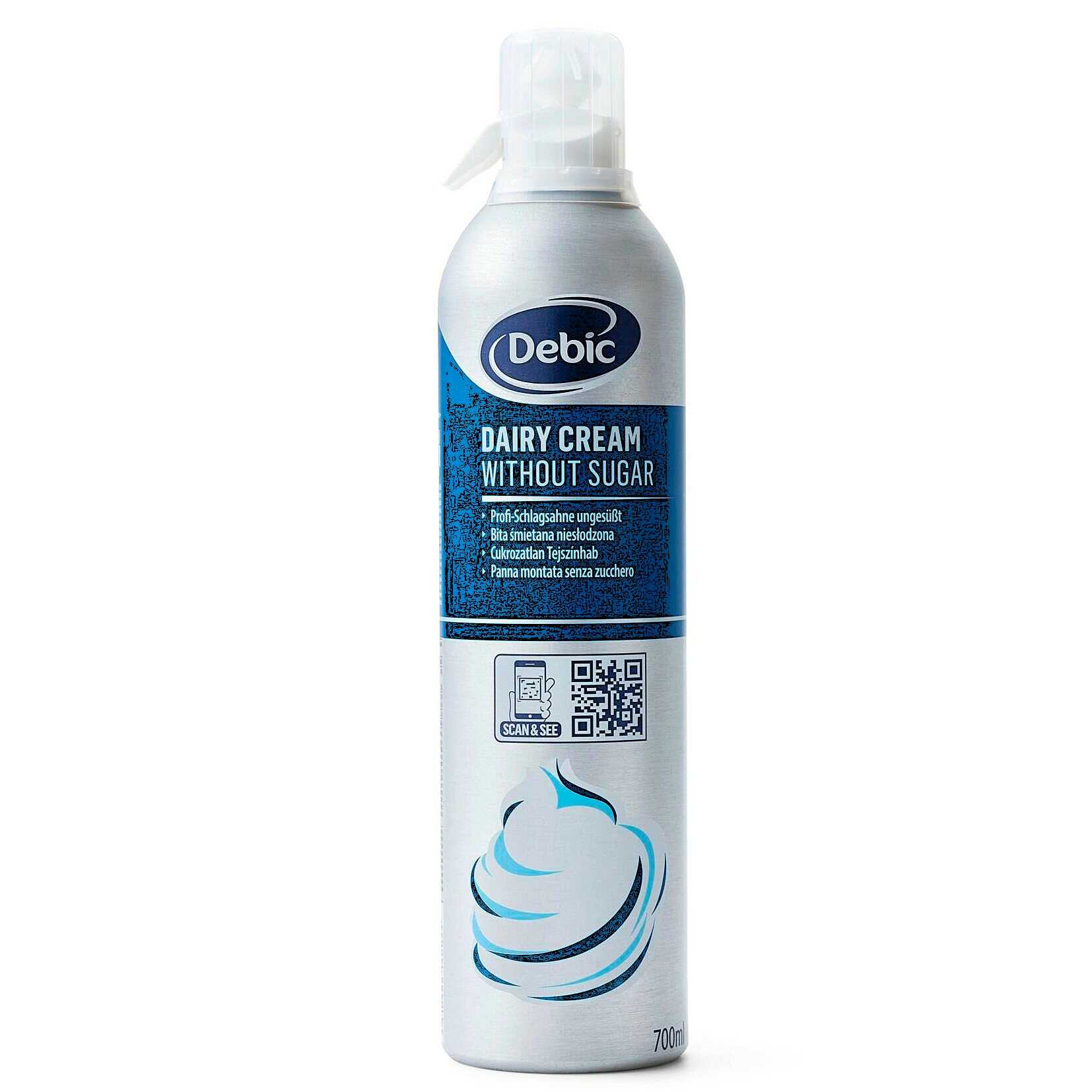Levně Debic Šlehačka ve spreji Neslazená 700ml