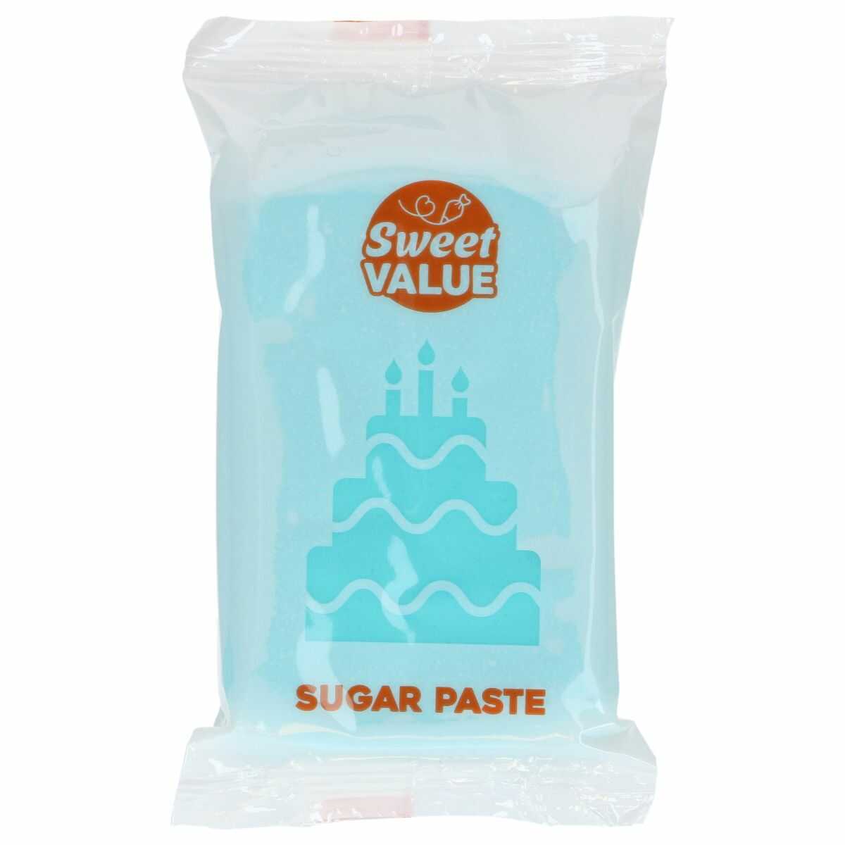 Cukrová hmota Sweet Value Blue 200g