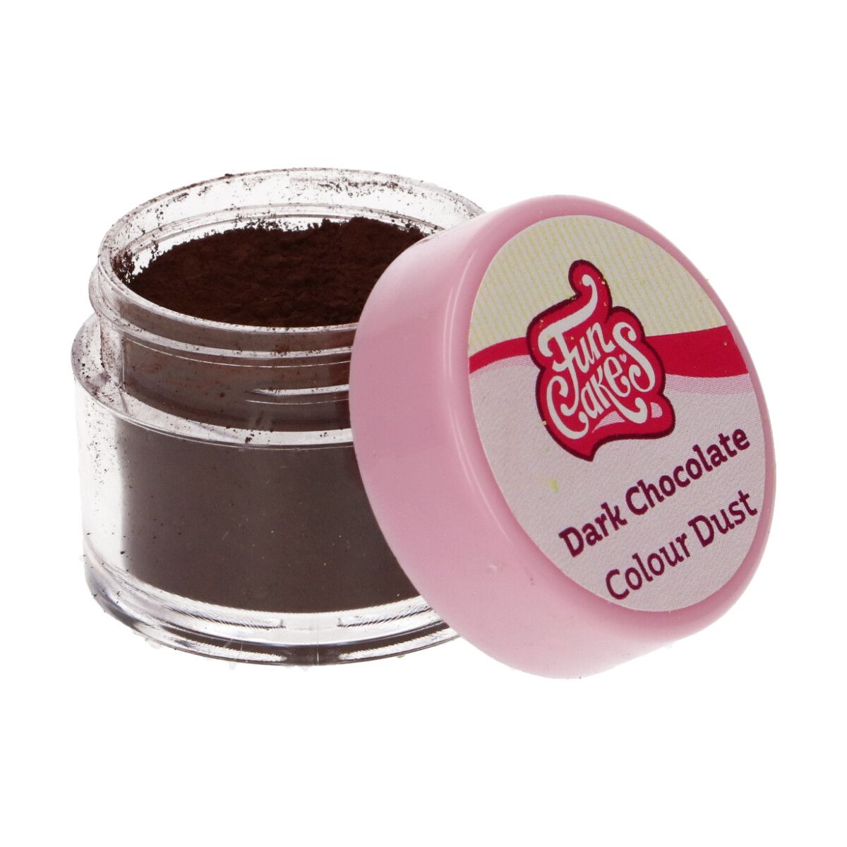 FunCakes Prachová barva Dark Chocolate