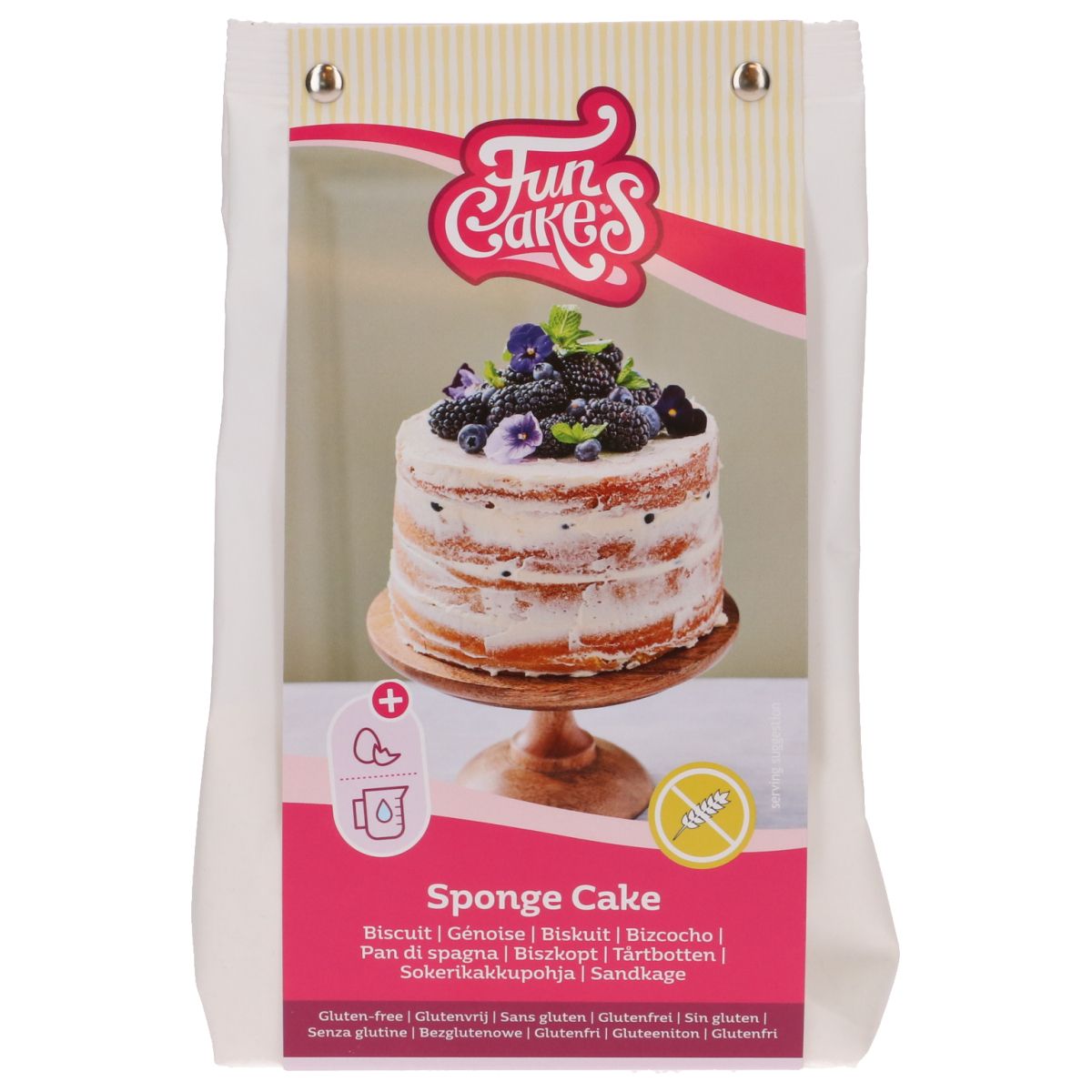 FunCakes Bezlepková směs na piškot 400g