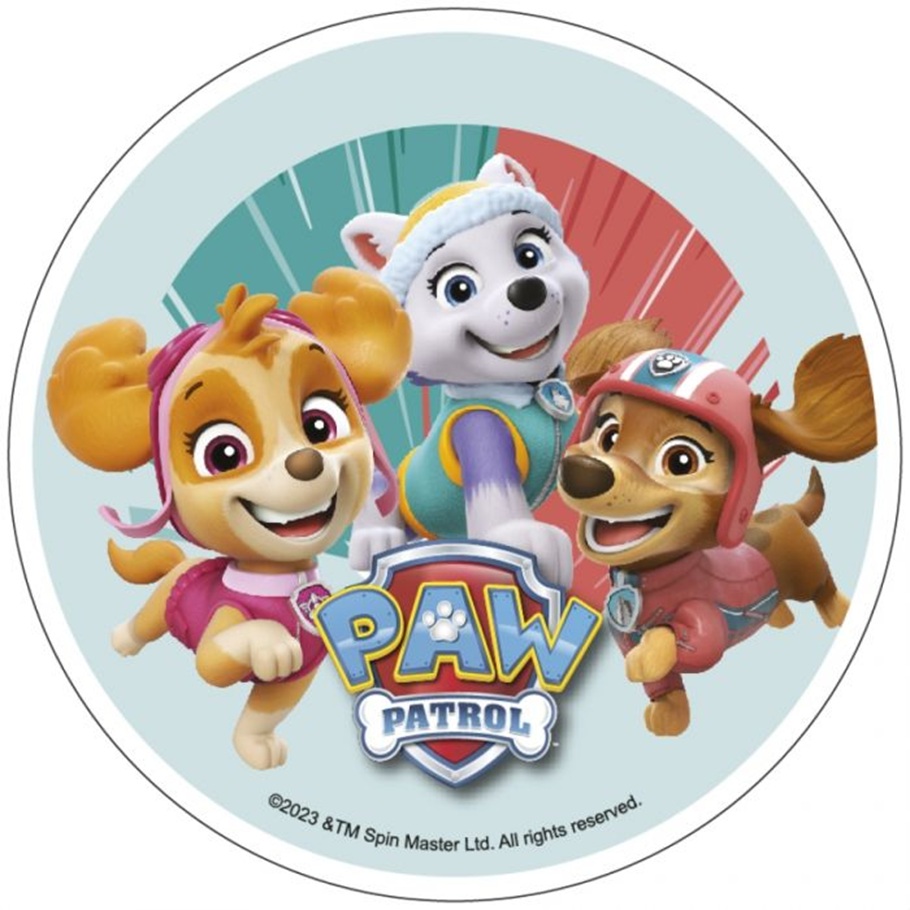 Modecor Jedlý papír Paw Patrol Holky