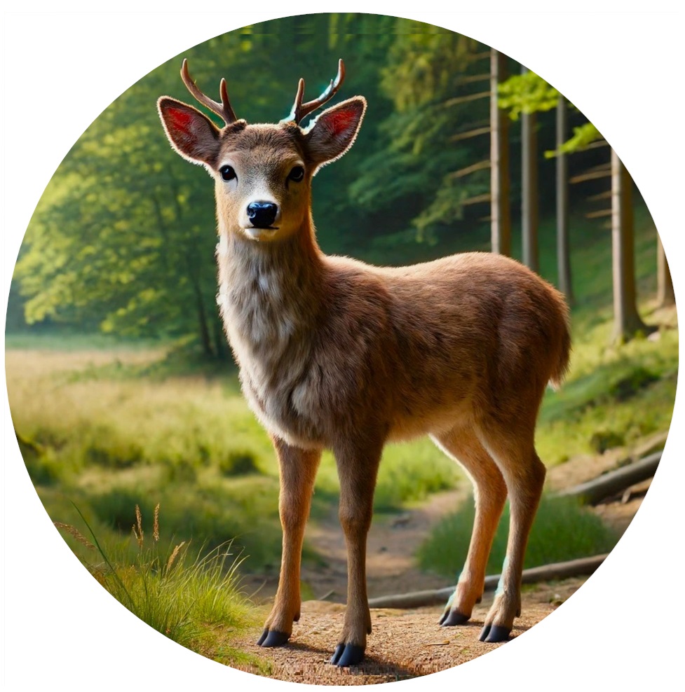 Hospodyňkám.cz Jedlý papír Srnec